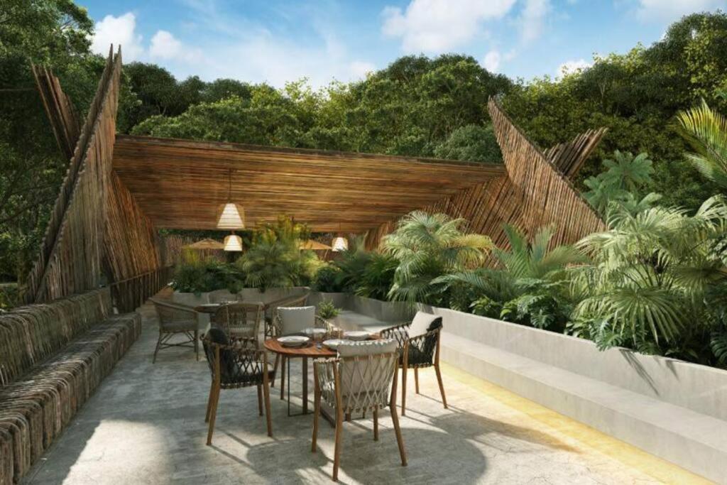 Loft En Aldea Zama Apartman Tulum Kültér fotó