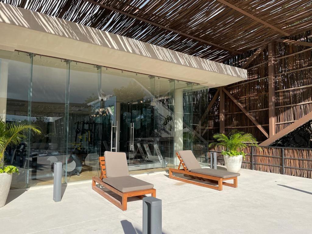 Loft En Aldea Zama Apartman Tulum Kültér fotó